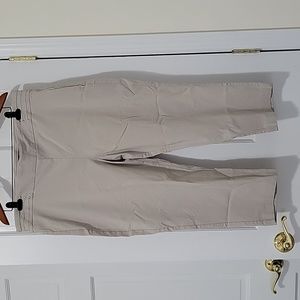 JM Collection Khaki Capris